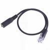 1Pcs Cable Useful Jack 3.5Mm Smartphone Headset To Rj9 Phone Adapter