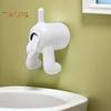 Toilet Paper Dispenser Dog Butt Toilet Paper Roll Holder Wall-Mounted Tissue Organizer Toilet Tissue Box for Dog Lovers Bathroom Decor