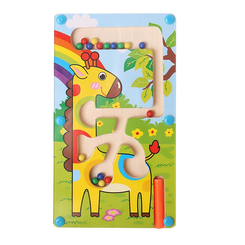 Sorting Wooden Color Classification Puzzle Kids Educational Parent Child Play