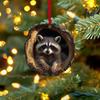Yousheng Christmas Animal Ornament Cartoon Forest Animal Hanging Decoration 2D Flat Acrylic Pendant for Christmas Tree Decor