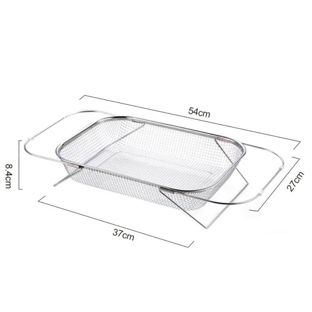 Stainless Steel Expandable Sink Colander Fine Mesh Sink Strainer Sink Drainer Basket Vegetables