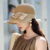 New Hat Women's Summer Outdoor Breathable Bow Straw Hat Sun Protection Sun Hat Casual Sun Hat