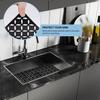 Sink Mat PVC Hollow Rhombus Cuttable Rectangle Anti-slip Ceramic Stainless Steel