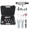Pneumatic Die Grinder Car Tool Grinding Polishing Machine Kit Air Grinder Mill Engraving Tool 1/4" 1/8" 16Pcs Air Die Grinder