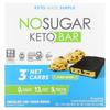 Keto Bar, Chocolate Chip Cookie Dough, 12 Bars, 40G (1.41Oz) Each