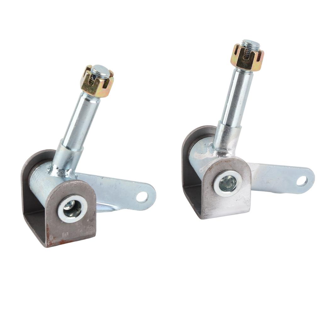 1 Pair M16 Front Steering Knuckles Right Left Steel Alloy Spindle Bracket Set Fit for 110cc 125cc 150cc 200cc 250cc Go