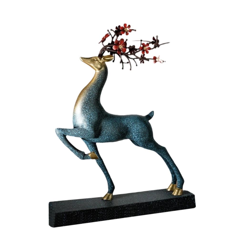 Christmas Sika Deer Hunting For Wealth Decorative Arts Gifts