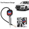 Tire Air Pressure Monitoring Gauge Tester Car Motorcycle Inflator Pump Tools 0-16Bar Digital Tire Inflator High-precision Monitoring Multifunctional
