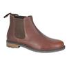 Mens Waxy Leather Chelsea Boots