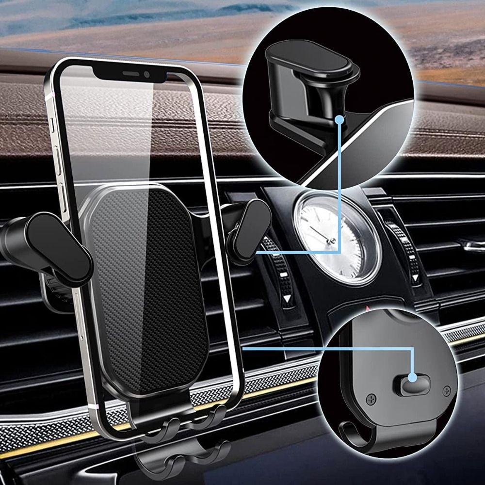 Stand Bracket GPS Gravity Auto Phone Holder Air Vent Mount Car Phone Holder Clip