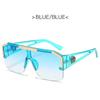 New Luxury Oversized Men Sunglasses Brand Designer Sun Glasses For Women Fashion Gradient Square Shades