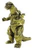 Character Content Production Medium Size Series Godzilla Plated Paint Gold Approximately 120mm PVC Soft Vinyl Figure (Ccp) [13th Edition] (1954) Ver.