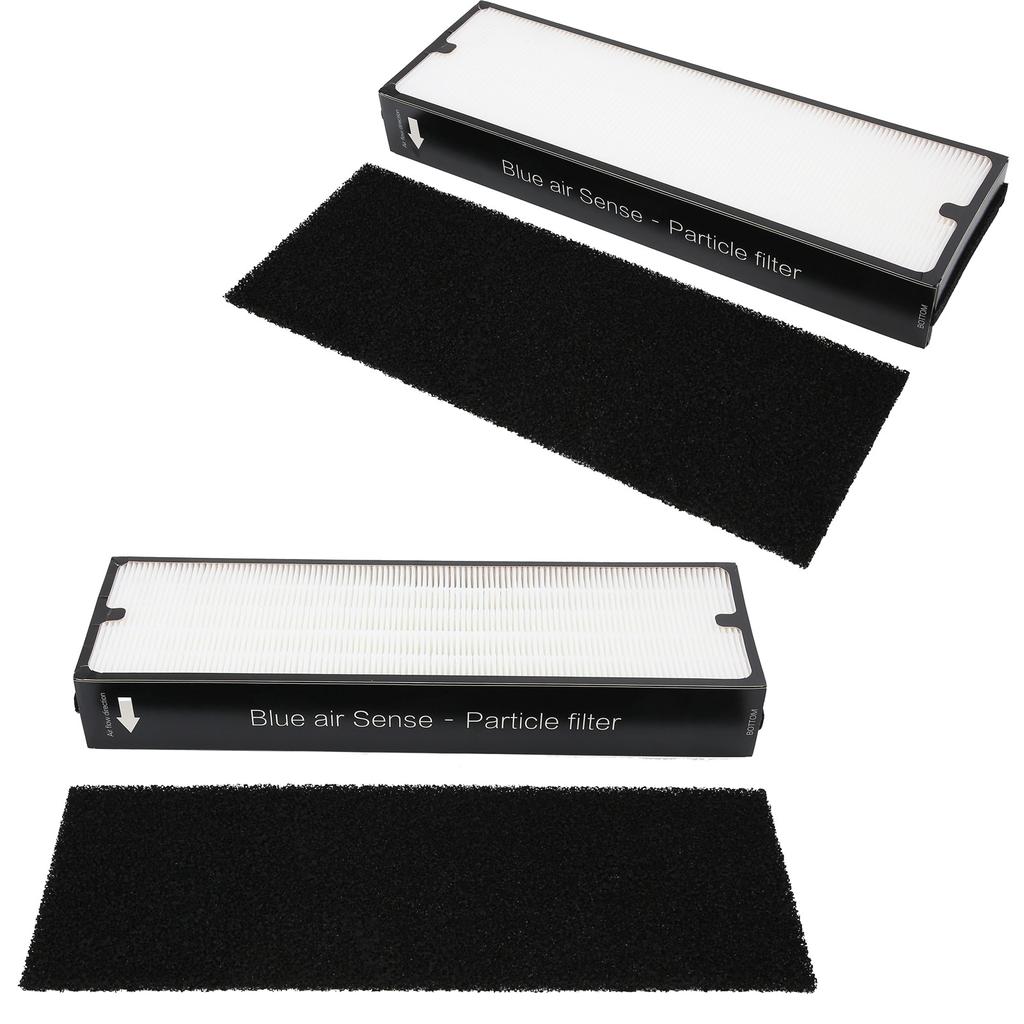 2 Set Particle Type Filter Mesh Filter Element Replacement Fit for Blue Air Sense Series Air
