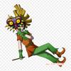 Cartoon The Legend Of Majora'S Mask Iron On Heat Transfer Printing Vinyl Patches Sticker for Clothes DIY Appliques Washable Patches