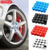 20Pcs 17mm 19mm 21mm Car Wheel Nut Caps Auto Hub Screw Cover  Bolt Rims Exterior Decoration Special Socket Protection Dust Proof