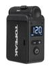 Topeak Digital Electric Pump with Digital Gauge for Bicycle Black E-Booster Tires,