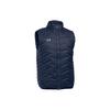 Windproof Stand Collar Warm Solid Color Vest Men Vests Navy-Blue 1300126-410