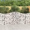VidaXL 5x Arched Gabion Baskets Arched Gabion Cages Gabion Walls Garden Fences Terrace Outdoor 3145433