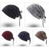 For Womem Autumn Winter Fashion Beanies Hat Stretchy Knitted Hat Warm Beanies Solid Snood Scarf