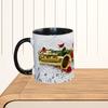 Musical Coffee Mug Ceramic Novelty Music Note Cup Large 350ml Capacity Guitar Piano Violin Design Hot Drinking