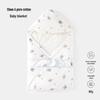 Newborn Pure Cotton Swaddle Blanket - Spring/Autumn Lightweight Wrap for Delivery Room