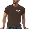 Crimson Pig Red Plane T-Shirt Plain Summer Top Custom Shirt Shirts Graphic Men Clothing