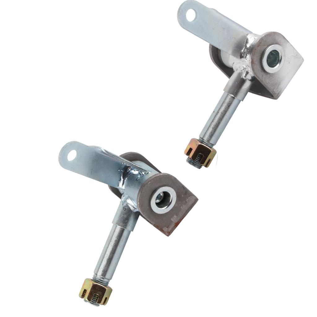 1 Pair M16 Front Steering Knuckles Right Left Steel Alloy Spindle Bracket Set Fit for 110cc 125cc 150cc 200cc 250cc Go