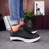 2025 Spring and Summer New Rocking Shoes Women's Shoes Platform Travel Shoes Running Women's Shoes Large Size Light Casual Shoes