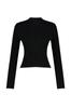 Women's Elegance Style Sweater Mink High Collar Knitwear Sweater