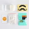 Nose Wax Kit 50g Hard Wax 20 Applicators 8 Mustache Guards 10 Paper Cups 1 Measuring Cup Painless Nose Ear Hair Instant Removal Kit for Unisex