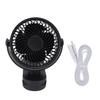 Clip On Fan USB Rechargeable Quiet 360 Degrees  Rotatable Small Fan with Clip for Daily Use Beach Camping