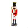 10 Inch Christmas Nutcracker Ornament, Wooden Figurine, Decorative Decoration