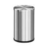 Stainless Steel Garbage Can With 9L Capacity - Durable And Rust-proof Steel Trash Trash Cans