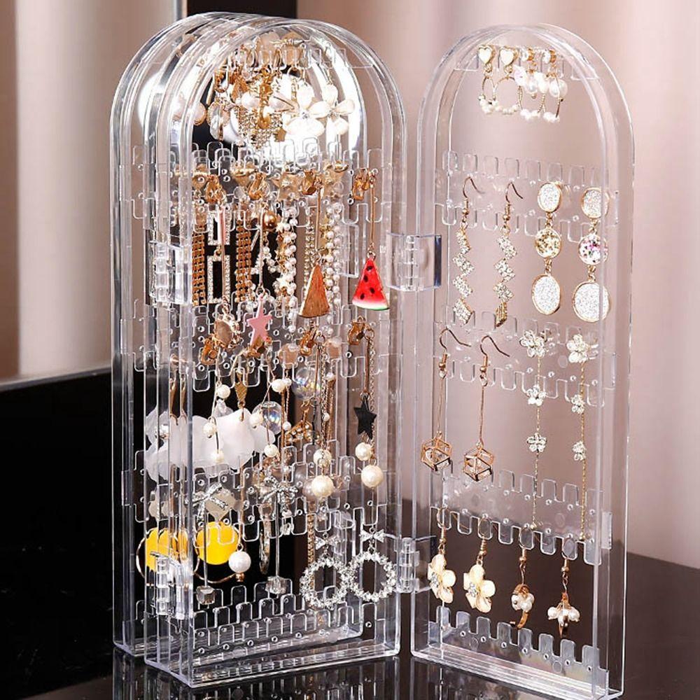 Necklace Jewelry Shelf Jewelry Stand Holder Earrings Studs Display Rack Earring Display Holder