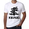 Men’s Vintage Tee Shirt Graphic T Shirt Time for New Advantures Kaunas White
