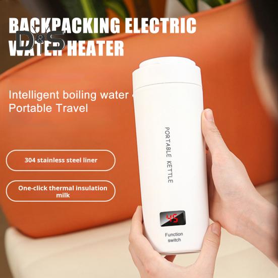 Travel Electric Kettle Portable Mini Water Boiler with 4 Temperature Settings Fast Heating Digital Display Auto Shut Off Mini Electric Kettle