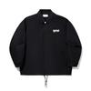 Li Ning X Sam Taylor Collaboration Comfortable Simple Loose Casual Polo Jacket Men Jacket Black AFDV845-1