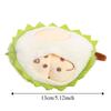 PP Cotton Fruit Durian Pendant Simulation Fruit Durian Plush Keyring  Backpack Decoration