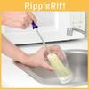 Cleaning Plastic Extended Brush For Bottles Glasses Kitchenware And