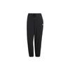 Casual Breathable Running Capri Knit Pants Women Bottoms Black GR9605