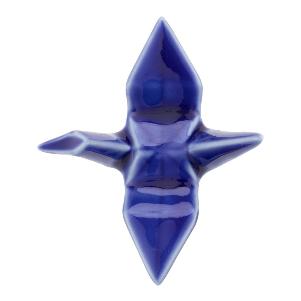 Tatara Chopstick Origami Crane Navy Made In 23514 Rest, Design, Blue, Porcelain, Japan,