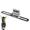 Motorcycle Tail Light LED Motorcycle Tail Light License Plate Lamp Commuting Travelling Night Cycling Light With Bracket For
