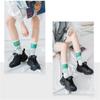 Stockings Women Men Personality Mid Socks Sports Socks Striped Number