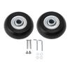 Luggage Wheel Replacement Kit Silent Operation Dual Bearing Swivel Caster Wheels Bearings Repair for Trolley Case