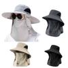 Leisure Face Covering Sunshade Hat Sunscreen Mountaineering Hat Versatile Insect Proof Cap  Summer