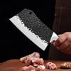 Chef Knife Cleaver Meat Kithen Knives Meat Slicing Filleting Knife Plastic Handle Butcher Knives Hand Forged Blade Chef Knife