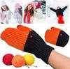 2024 Winter Cute & Warm Swan Fingerless Knitted Wool Gloves