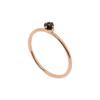 UNI.J Spinel Simple Rose Gold Ring Ir262