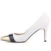 Women All-match Sexy High Heels Shoes Pointed Toe Leather Pumps Wedding Party Stilettos Shoes Shoe
