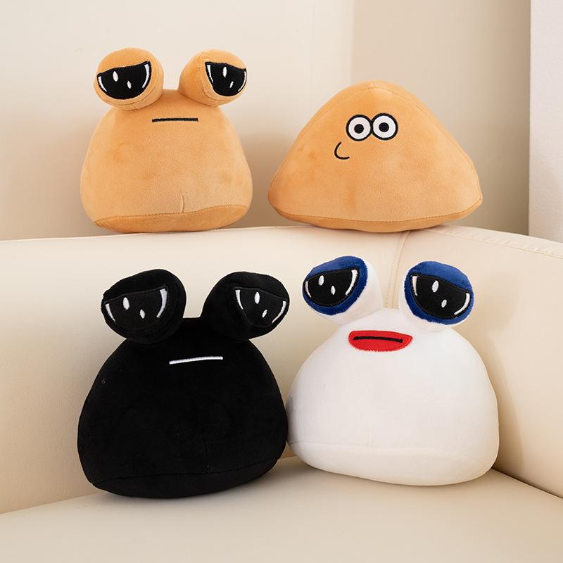 Pou Plush My Pet Alien Plush Doll Peripheral Toy Cute Doll Hair